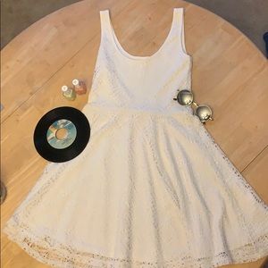 white aeropostale dress